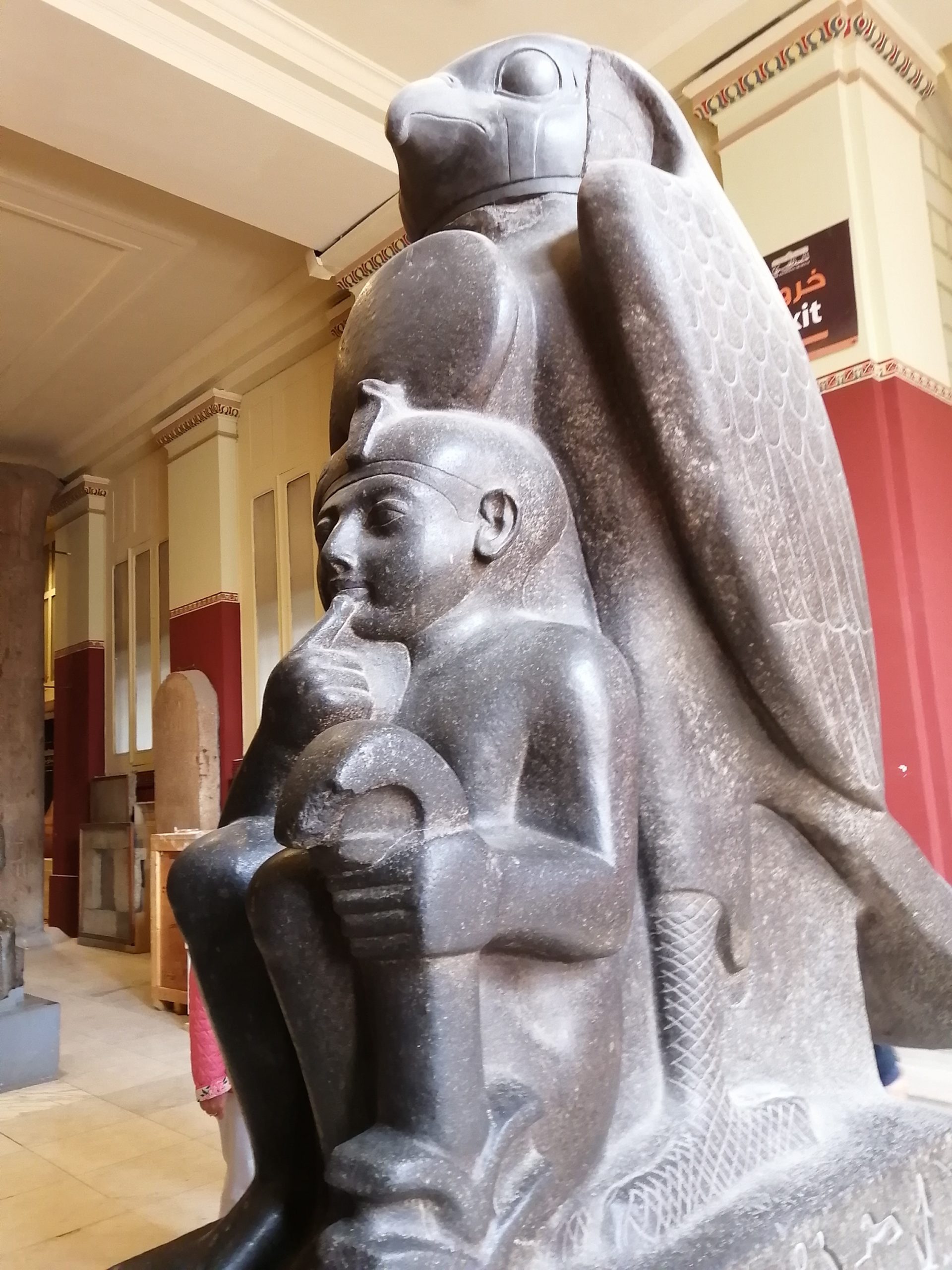 エジプト考古学博物館の子ども時代のラムセス二世