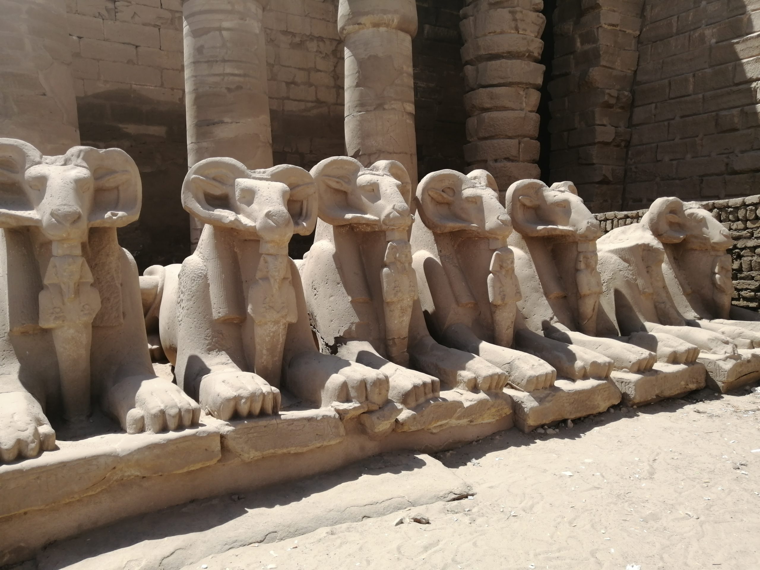 エジプトのカルナック神殿