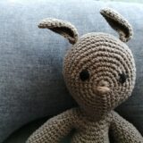 ウサギの編みぐるみをかぎ針編みしました・つなぎ目をできるだけなくしたお人形の作り方！